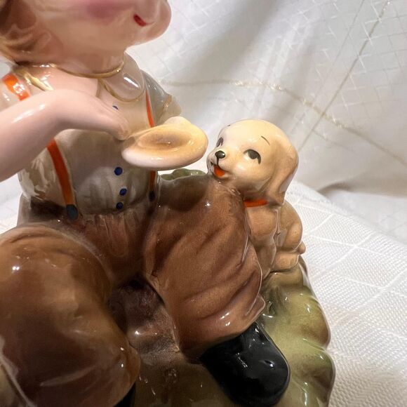 Vintage Josef Originals LOVE IS SHARING Figurine, Retro Decor, - Picture 9 of 10